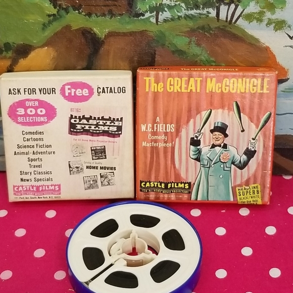 Collectible rare the great Mcgonigle reel film